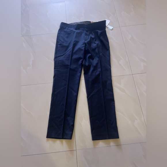 Calvin Klein Size 34W 30L STRAIGHT FIT New Pants black pockets men - Picture 4 of 16